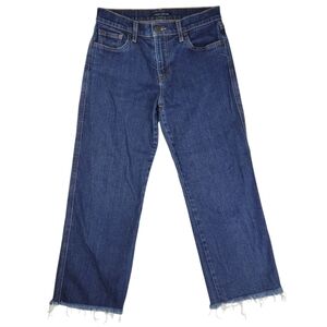 Lucky‎ Brand Womens Mid Rise Crop Wide Leg Jeans Size 0